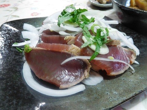 鰹たたき