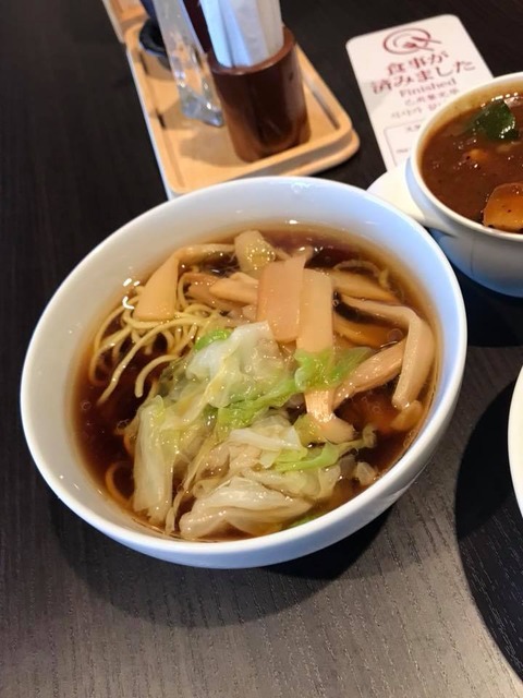 朝からラーメン