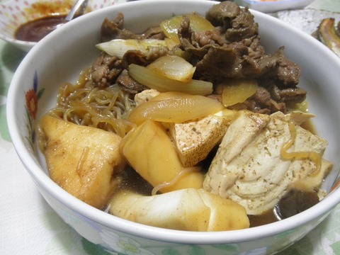 すき焼き風煮