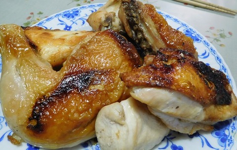 若鶏の塩焼き