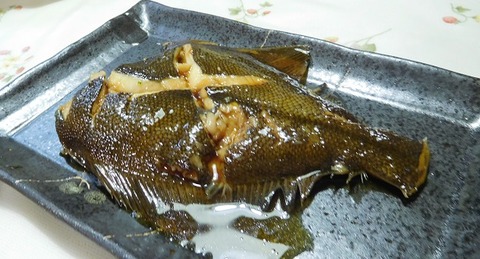 鰈の煮つけ