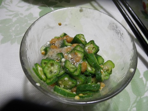 おくら納豆
