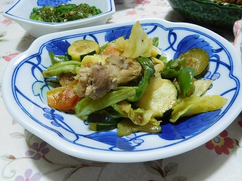 野菜炒め