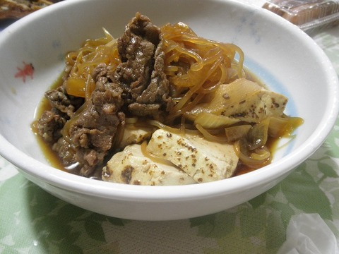 すき焼き風煮