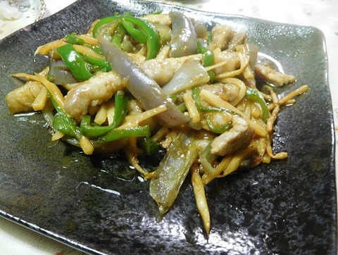 青椒肉絲