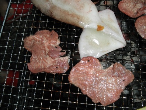 牛タン&イカ