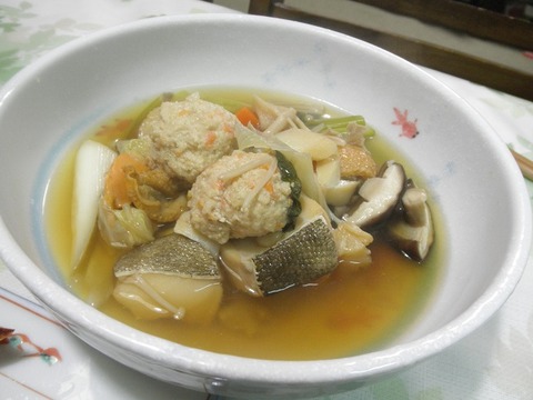 寄せ鍋風煮