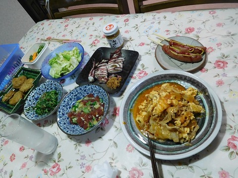 9月15日の夕食
