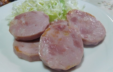 プレスハムステーキ