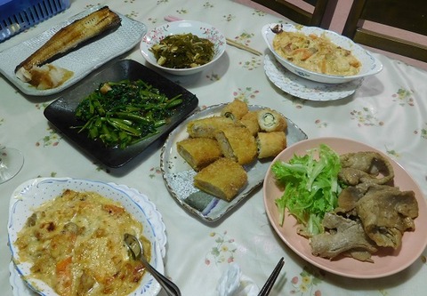 7月18日の夕食