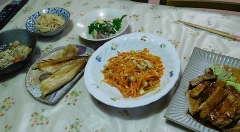 1月19日の夕食