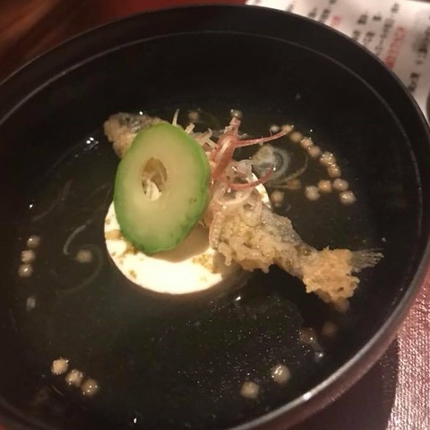 稚鮎と手作り豆腐
