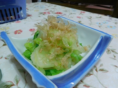 白菜のお浸し