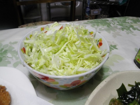 キャベツ千切り