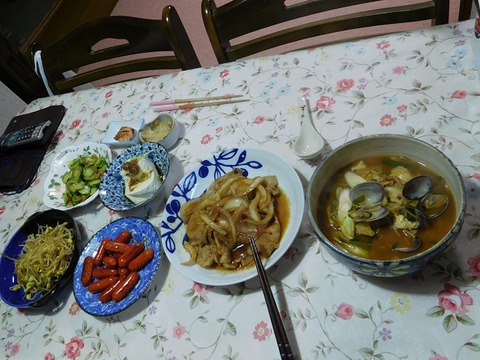 3月3日の夕食
