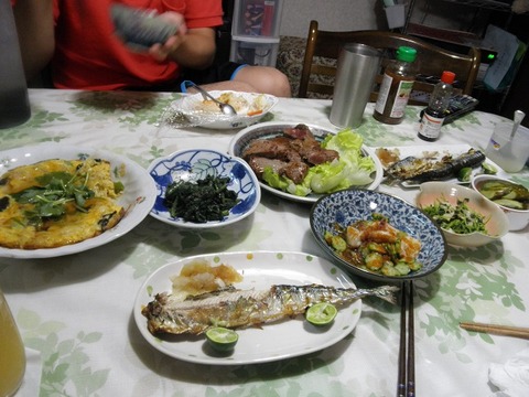 8/30の食卓