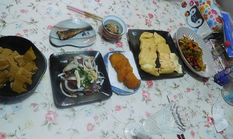 5月3日の夕食