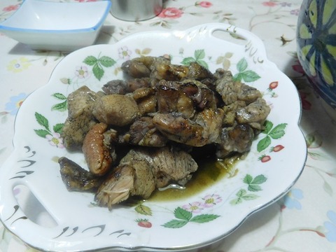 宮崎地鶏の炭火焼き