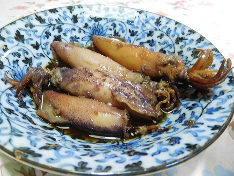 ホタルイカの煮つけ