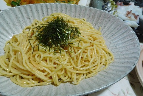 たらこパスタ