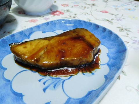 ぶりの照り焼き