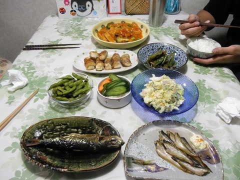 8/26の食卓