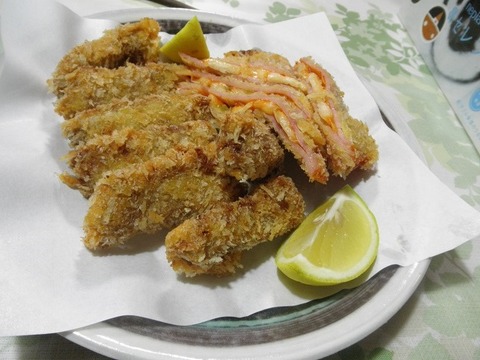 まぐろ&キムチチーズフライ