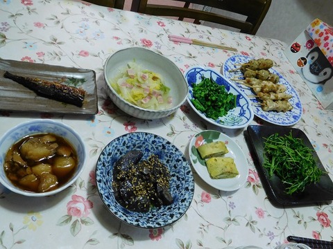 3月7日の夕食
