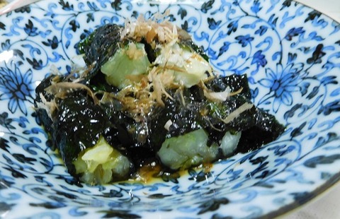 白菜の海苔巻き