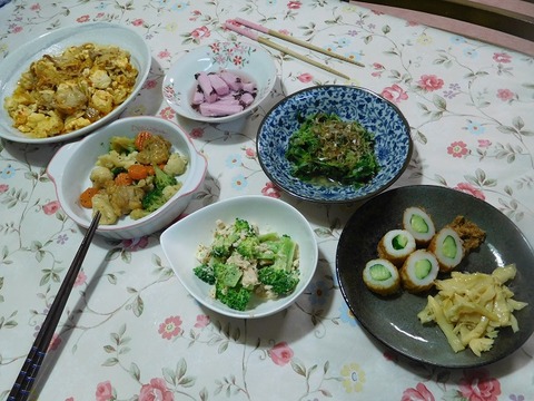 7月18日の夕食