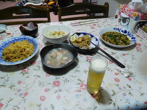 3月22日の夕食
