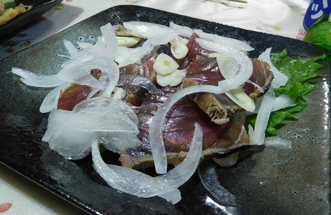 鰹たたき