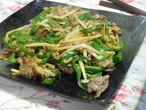 青椒肉絲