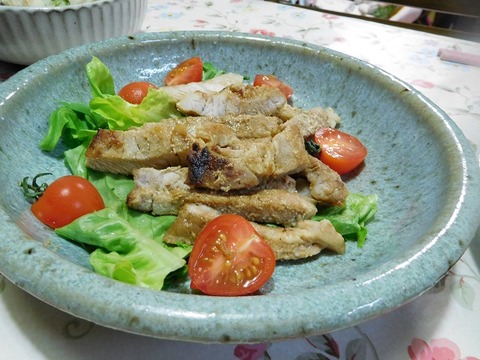 豚肉のみそ漬け焼き