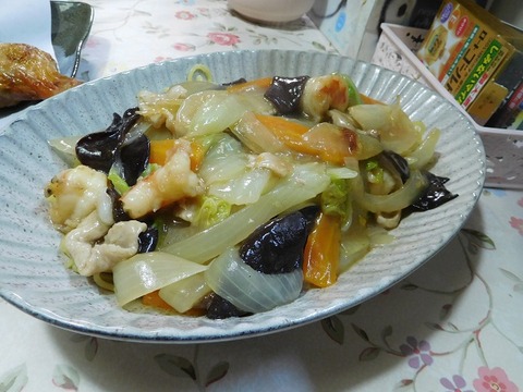 あんかけ焼きそば