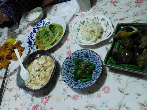 4月9日の夕食