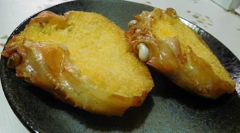 カニ甲羅揚げ