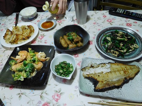 3月2日の夕食