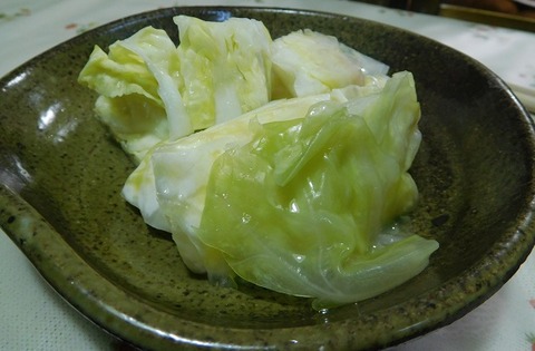 雪の下キャベツの漬け物
