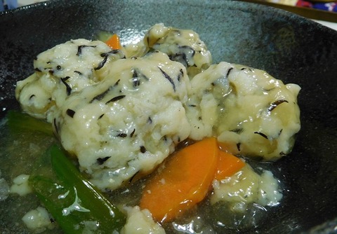 すり身のあんかけ