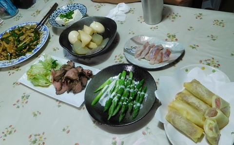 5月12日の食卓