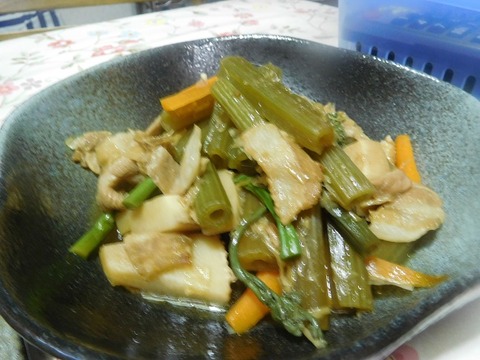 山菜煮