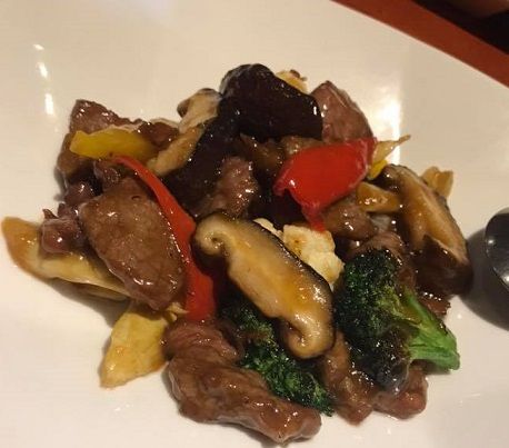 牛肉のオイスター炒め