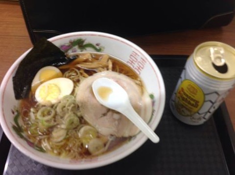 成田空港のラーメン