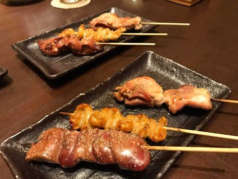 比内地鶏の焼き鳥