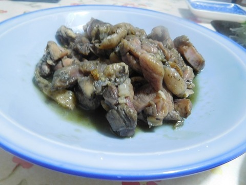 宮崎地鶏の炭火焼き