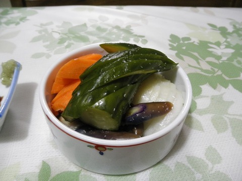 糠漬け