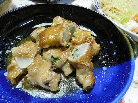 野菜の肉巻き