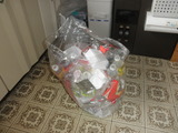 我が家の1週間分のプラスチックごみ