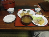 山小屋の夕食